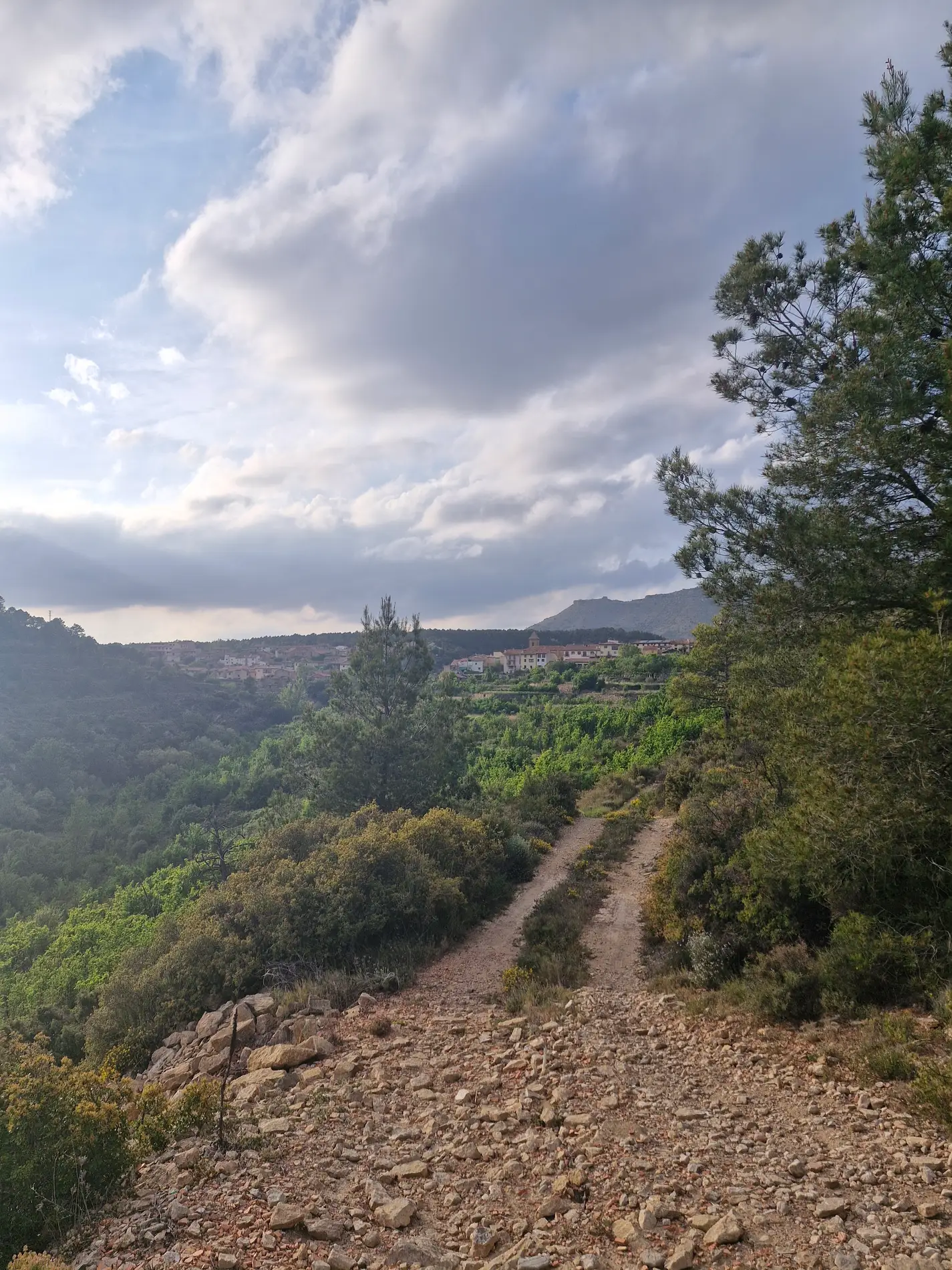 Paisaje del entorno de La Canterica en la Sierra de Gúdar-Javalambre